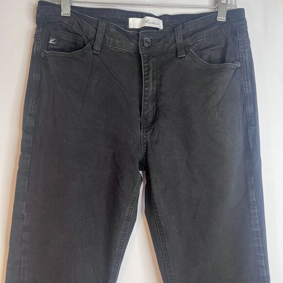 KanCan Faded Black Straight Slight Flare Non Destructed Jeans Size 11/29 - Picture 3 of 11